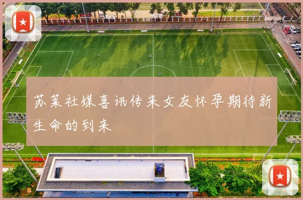苏莱社媒喜讯传来女友怀孕期待新生命的到来